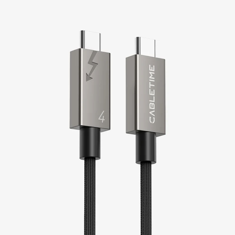 USB 4 Cable Type C 240w Charging 40Gbps 8K PD 3.1 for Macbook