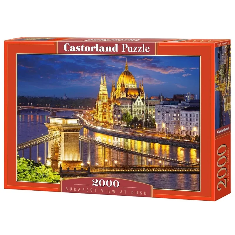 Castorland 2000-Pieces Budapest View At Dusk Puzzle