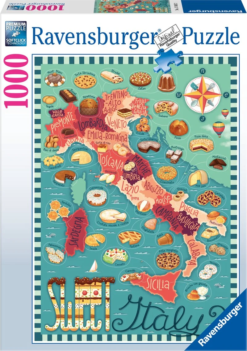 Ravensburger Sweet Italy Puzzle 1000pc