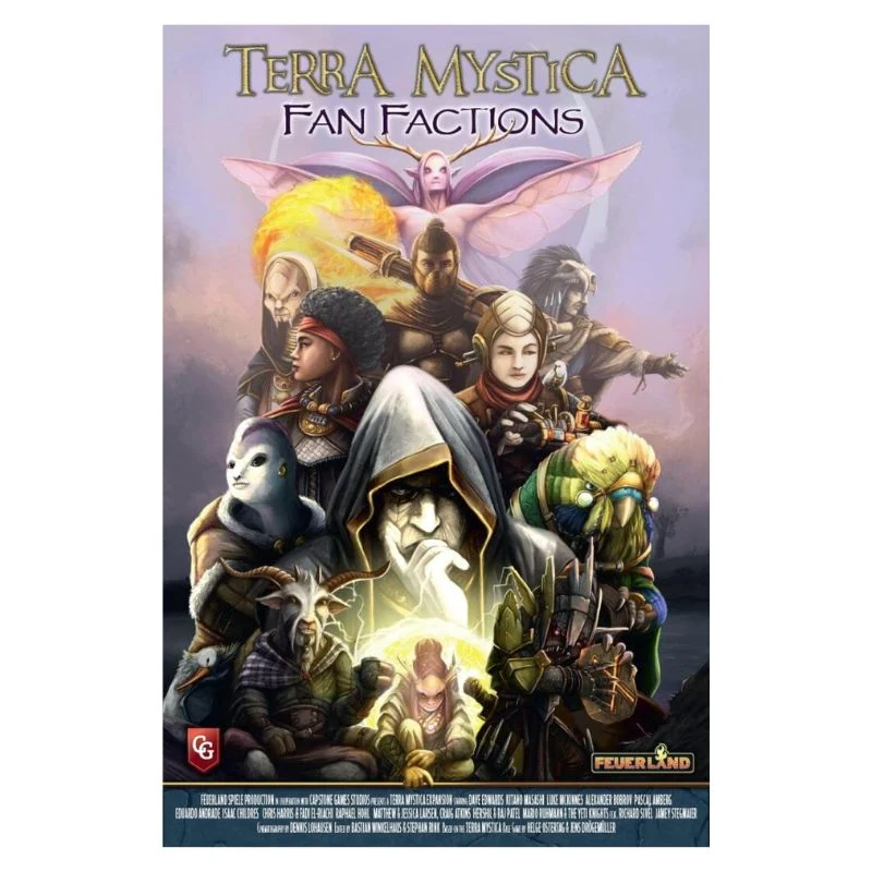 Capstone Games Terra Mystica Fan Factions Expansion