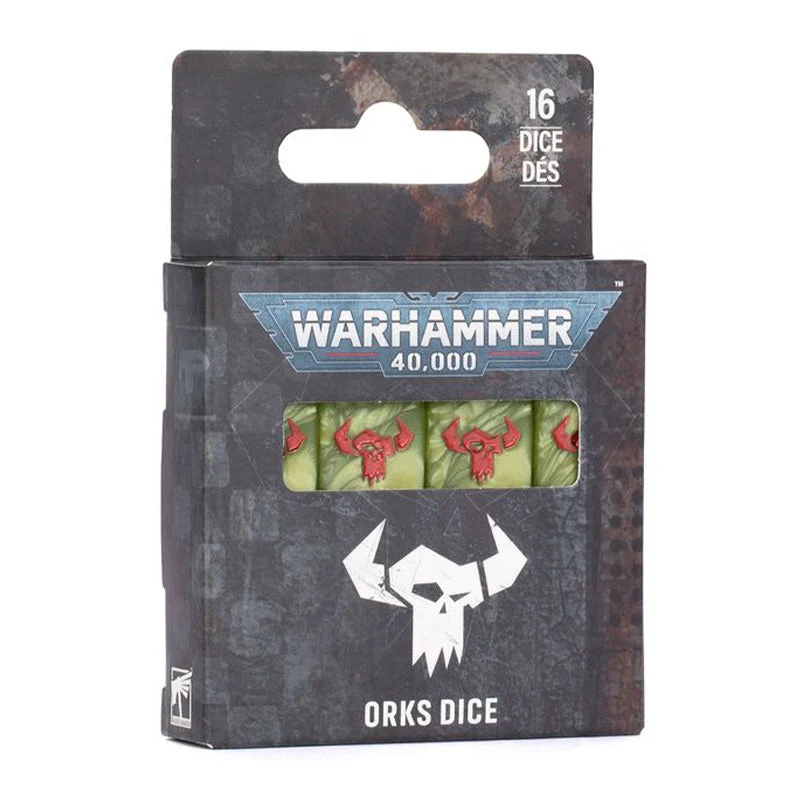 Games Workshop Warhammer 40K Orks Dice Set