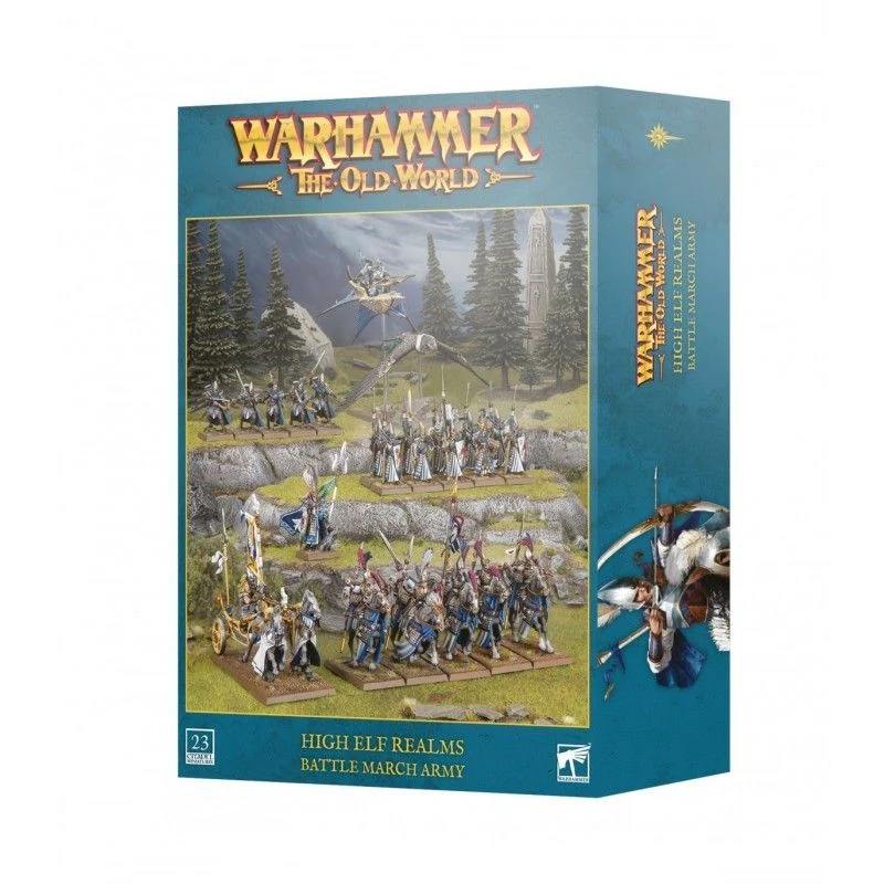 Games Workshop Warhammer The Old World High Elf Realms Battle March Army