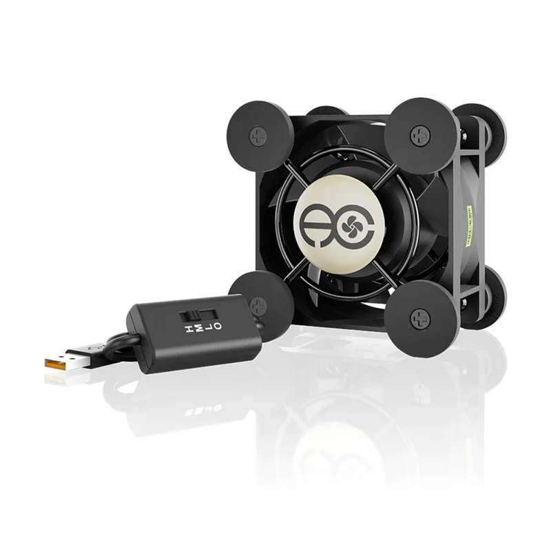 AC Infinity Multifan Mini 12 CFM Spot Cooler USB Powered Quiet Fan 40mm