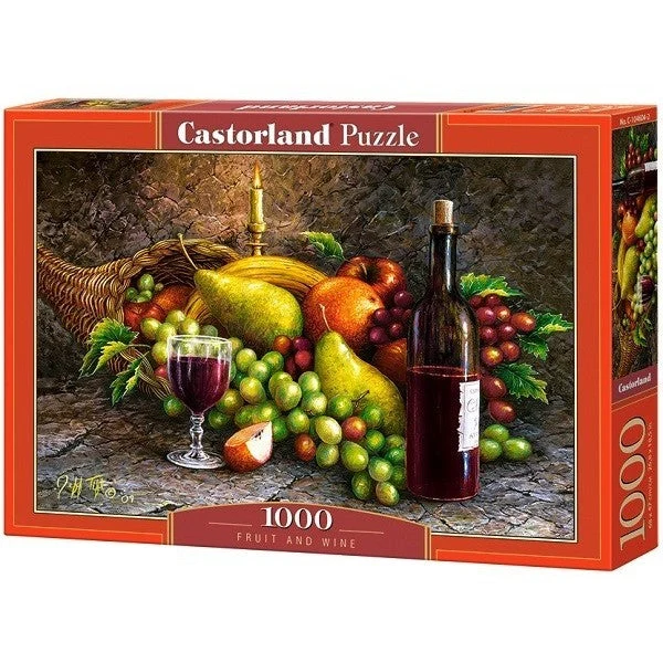 Castorland 1000-Pieces Fruit And Wine Puzzle