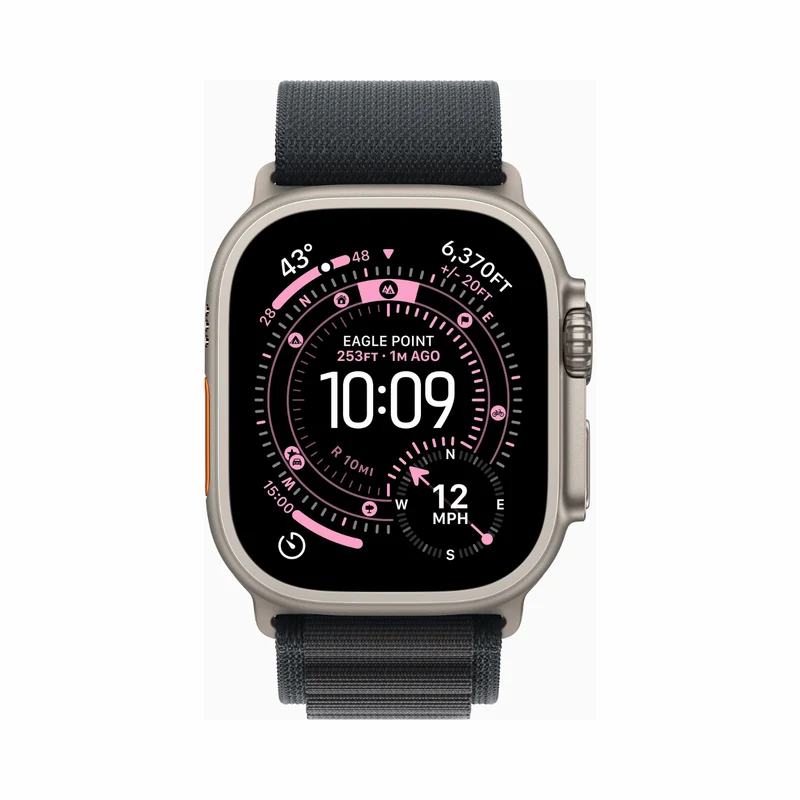 Apple Watch Ultra 49mm Titanium GPS Cellular (Natural Titanium) [*Refurbished: As New]