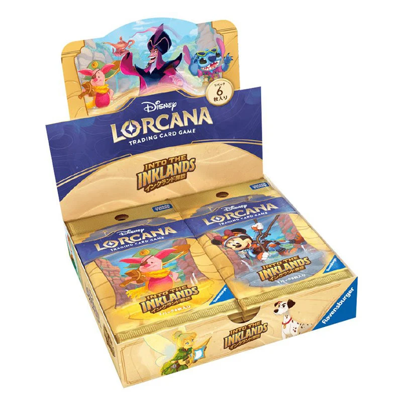 Ravensburger Disney Lorcana TCG Into The Inklands Booster Box Japanese