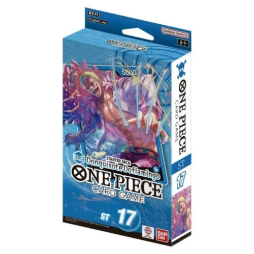 Bandai One Piece Card Game Donquixote Doflamingo Starter Deck ST-17 Blue