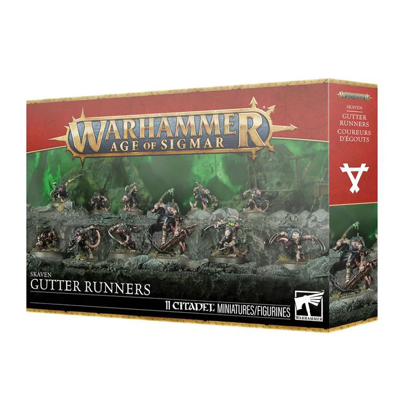 Games Workshop Warhammer Age of Sigmar Skaven Gutter Runners
