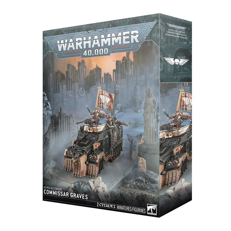 Games Workshop Warhammer 40K Astra Militarum Commissar Graves