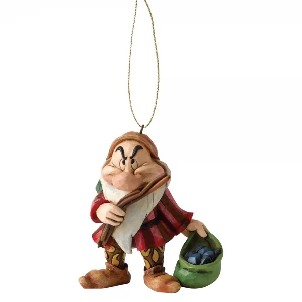 Jim Shore Disney Traditions - Snow White and the Seven Dwarfs - Grumpy Hanging Ornament