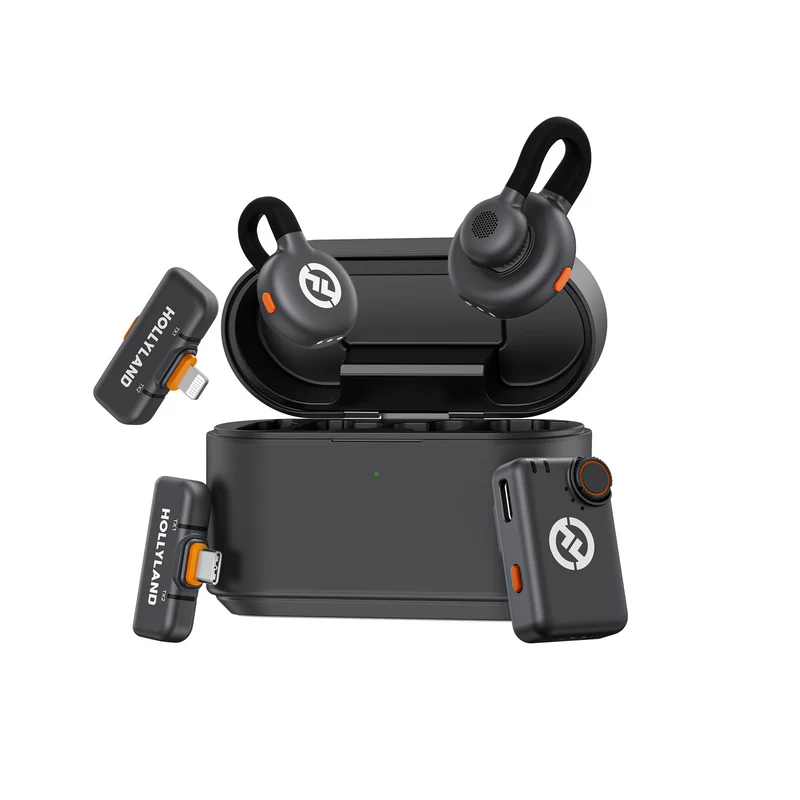 Hollyland Lark M2S Ultimate Combo Kit for Camera, Android and Apple IOS