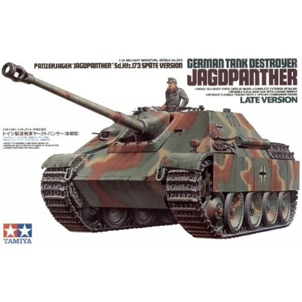 Tamiya 1/35 Jagdpanther Lat e Version