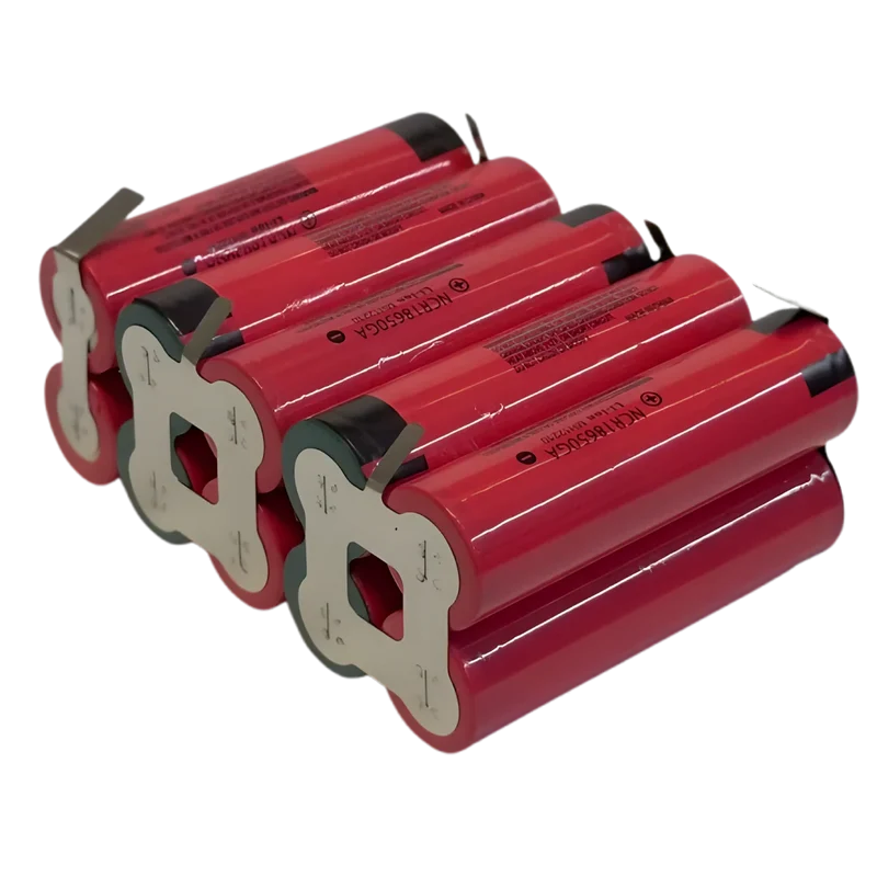 Batterie 5S2P Li-ion 18V / 21V 7Ah – 10x18650 avec pattes à souder