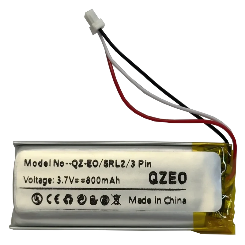 Batterie Li-Po 3.7V 800mAh 3 Fils compatible Sena SRL / SRL2 / SHOEI Neotec II