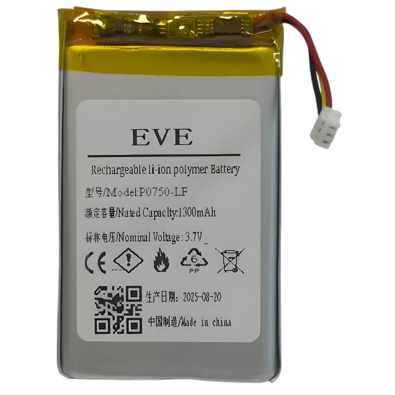 Batterie PO750-LF 3.7V 1300mAh Ingenico Link 2500 2023 originale