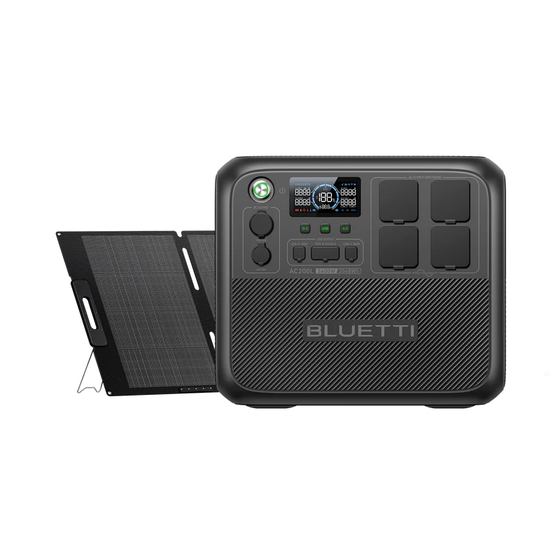 BLUETTI AC200MAX+200W Solar Generator Kit