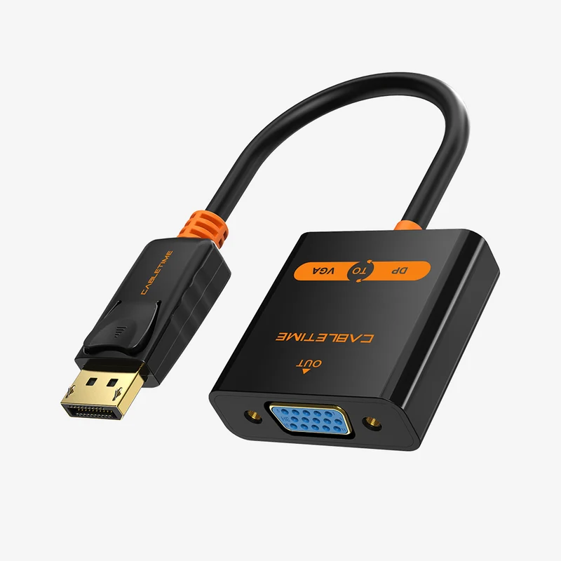 DisplayPort DP to VGA Adapter 1080P 60Hz