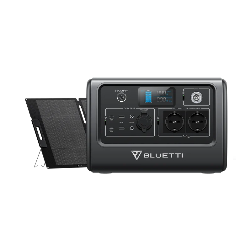 BLUETTI EB70+200W Solar Generator Kit