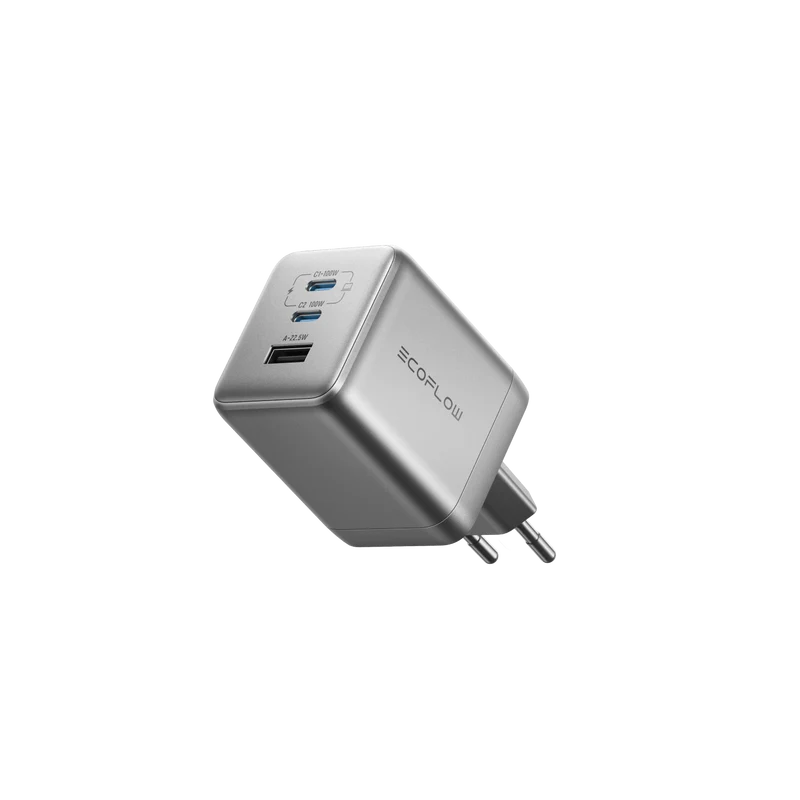 EcoFlow RAPID Pro Chargeur (100W, 3 Ports, GaN)