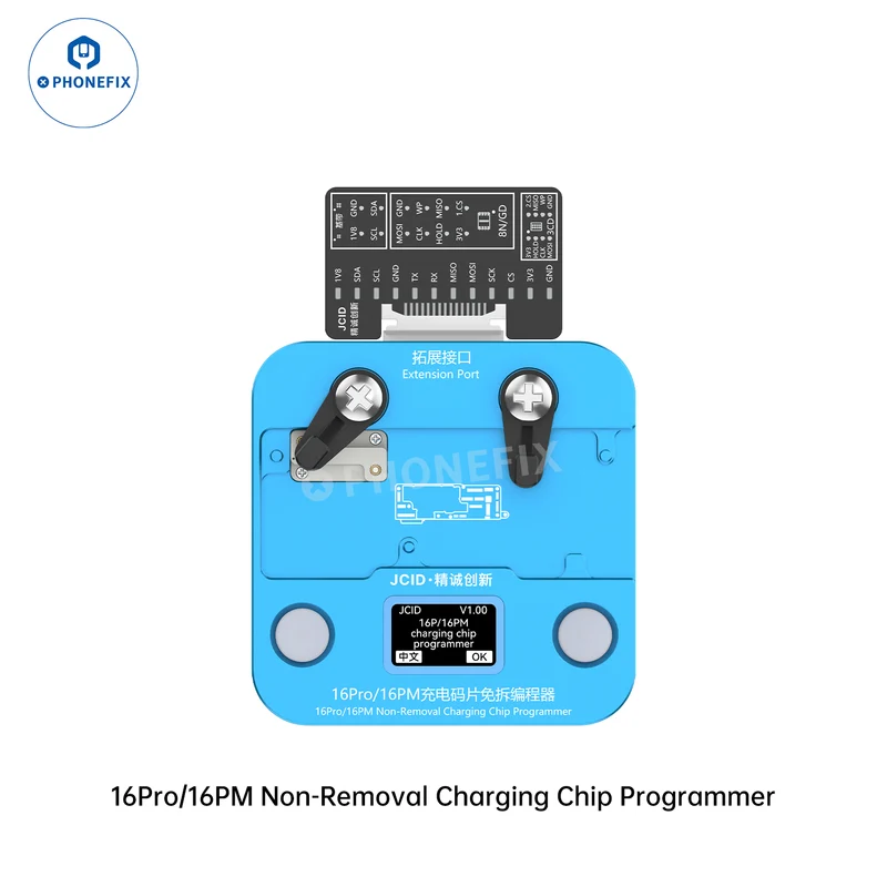 Programmateur de puce de charge non amovible JCID pour iPhone 16 Pro/16 PM