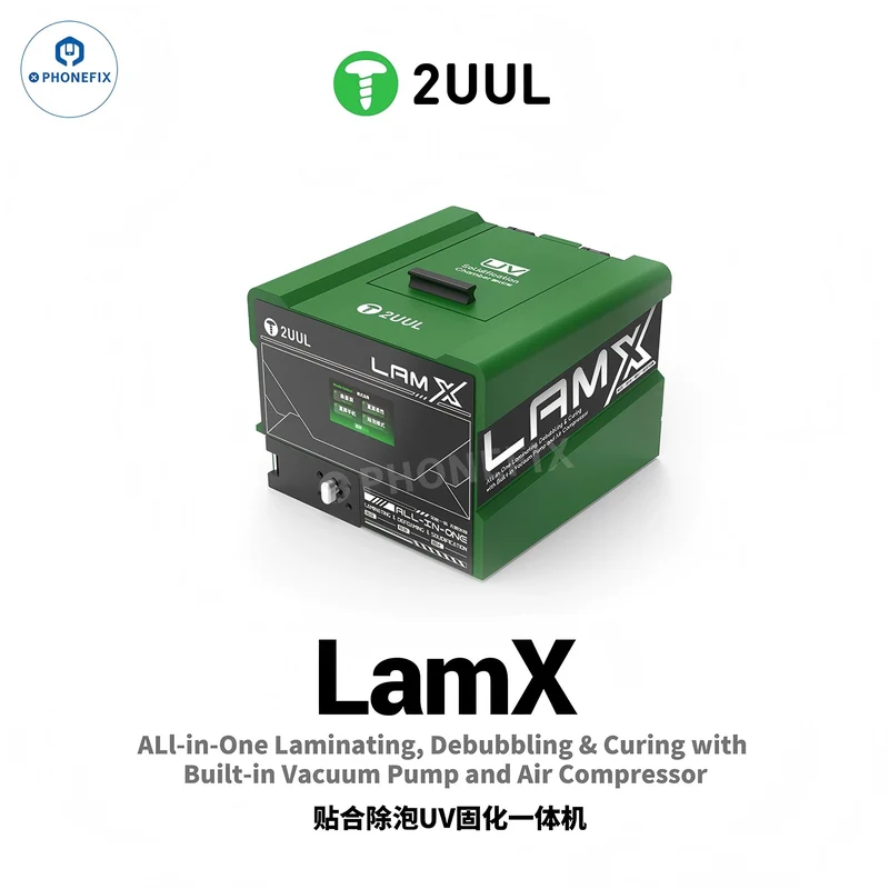 Machine tout-en-un 2UUL LAMX pour la sérigraphie, le démoussage et le durcissement