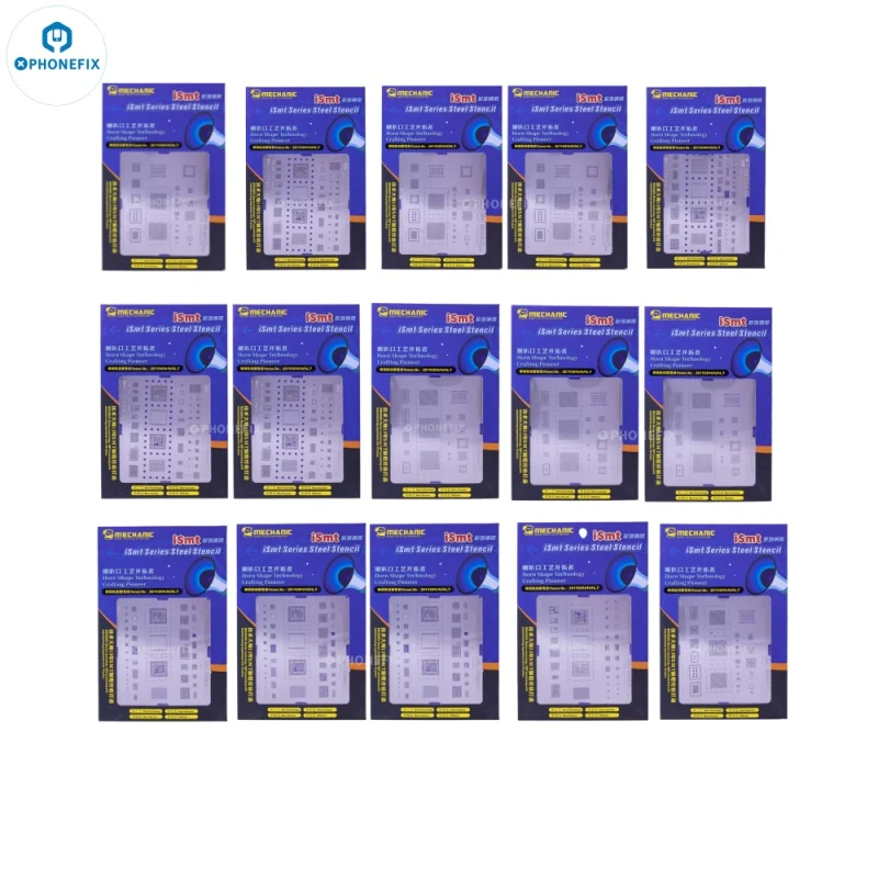 Pochoir de rebillage MECHANIC BGA pour iPhone et Android - Vente flash
