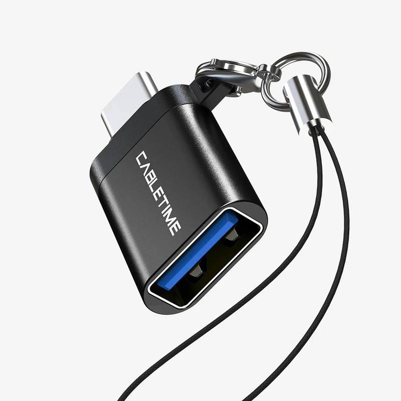 USB Type C Male to USB 3.0 Female OTG Adapter