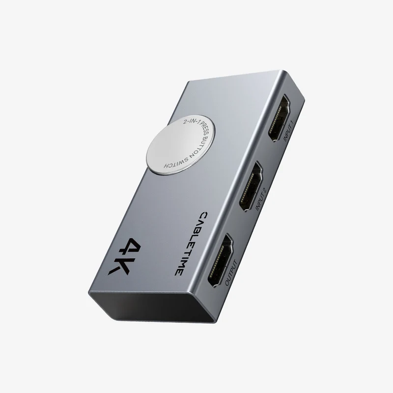 4K 60Hz HDMI 2.0 Switch 2 In 1 Out Bi-direction