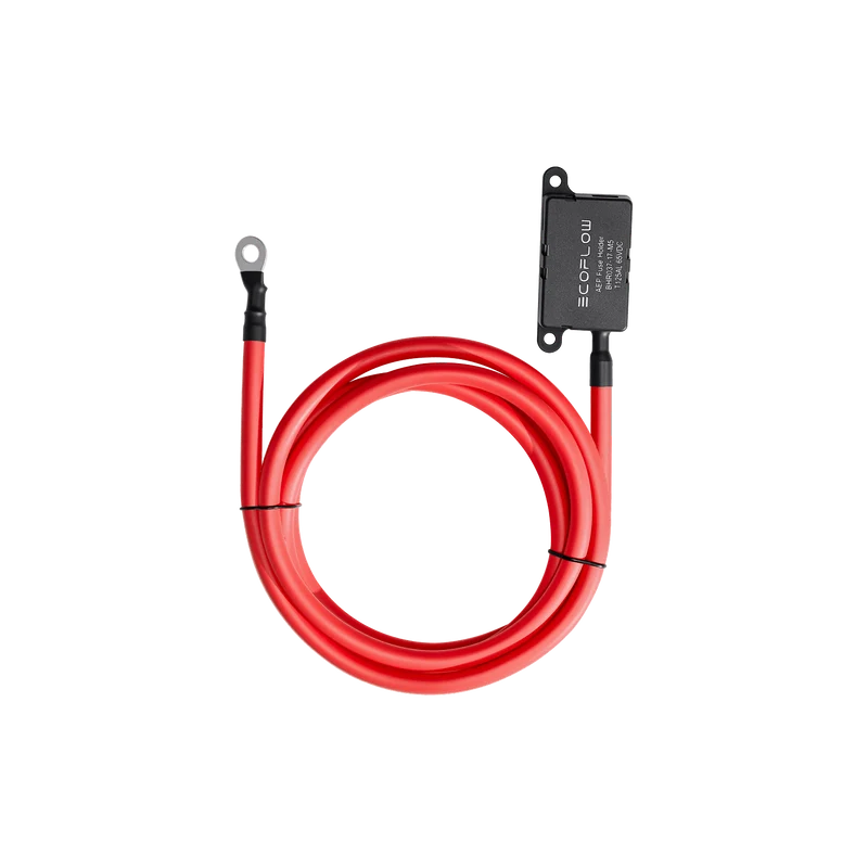 Câble de fusible prolongé EcoFlow pour chargeur d'alternateur (2m)