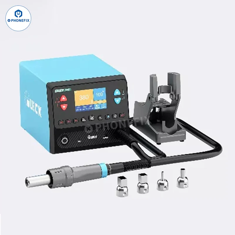 Station de dessoudage et de retouche à air chaud intelligente QUICK M9 1300W