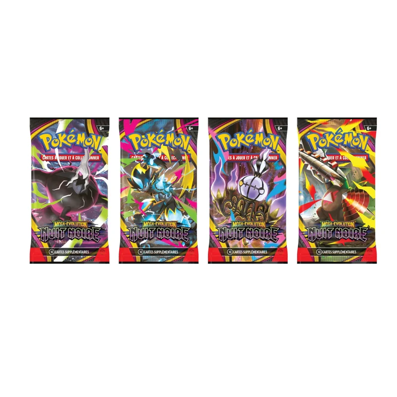 Boosters sous blister - ME05 Nuit Noire [FR]