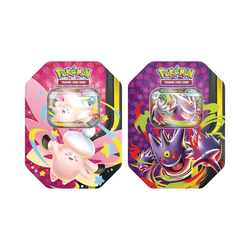 Pokébox Méga-Ectoplasma-ex & Pokébox Méga-Mélodelfe-ex