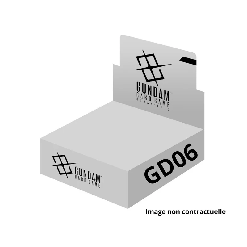 [PRECOMMANDE] Gundam CG - Boîte de 24 Boosters - GD06 [EN]