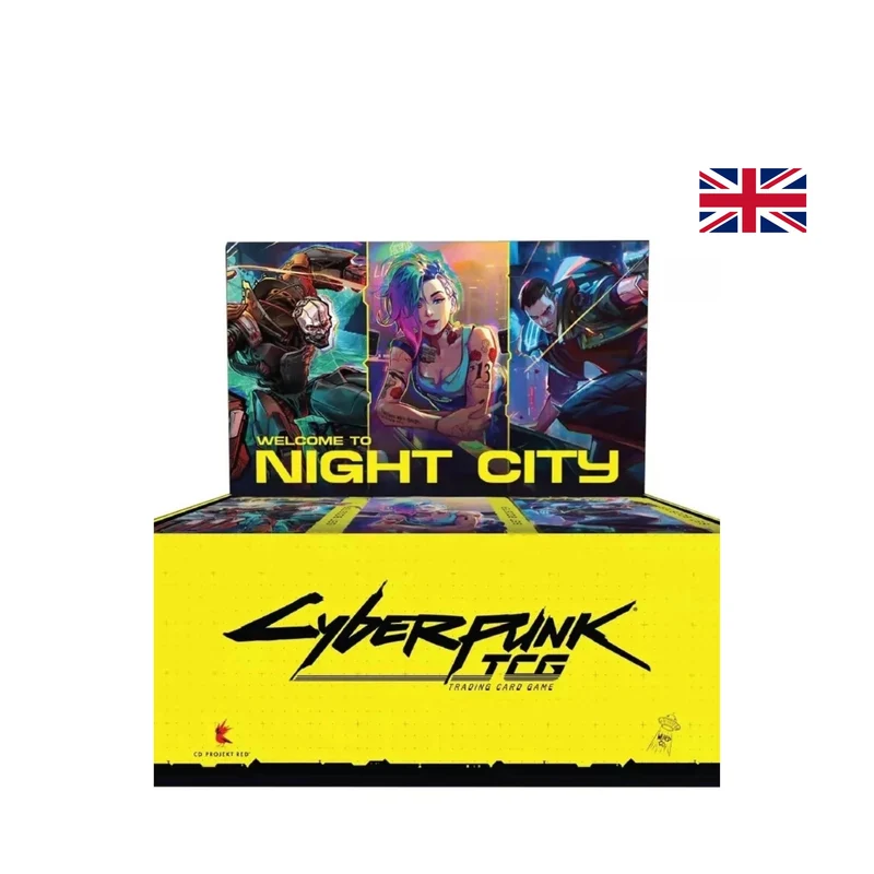 [PRECOMMANDE] Cyberpunk TCG [EN] - Boîte de 24 Boosters - Welcome To Night City
