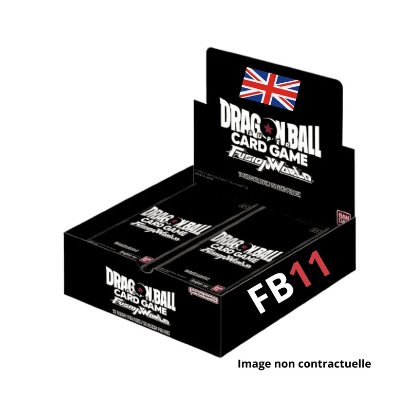 [PRECOMMANDE] Dragon Ball Super CG Fusion World - Boîte de 24 Boosters - FB11 [EN]