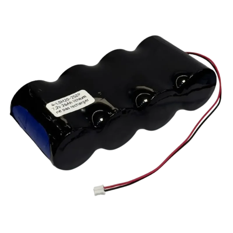Pile lithium 7.2 V 26 Ah pour sirène Delta Dore SEF 109 TYXAL+ – 6416225
