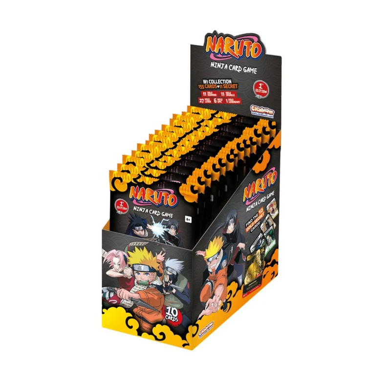 Naruto Mythos [FR] : Display de 24 boosters Set 1 Konoha Shidō