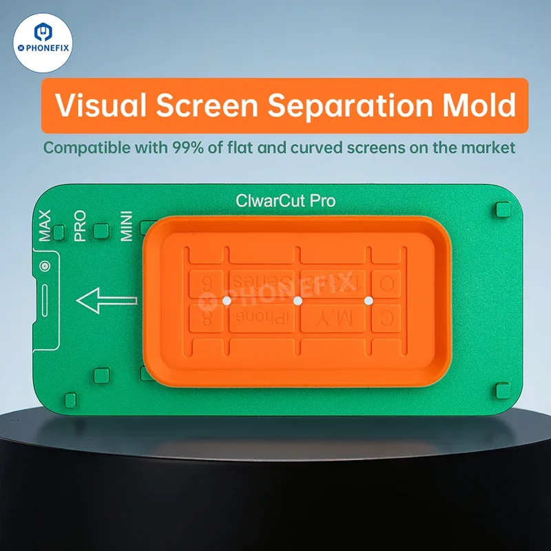 Moule de séparation d'écran YCS Mr. Yang pour écran LCD plat/incurvé de téléphone