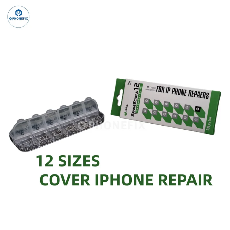 2UUL SC22 SpareScrew12 Vis Phillips/Y/Bas pour réparation d'iPhone