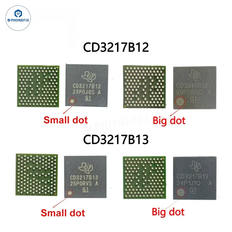 Circuit intégré de charge CD3217B13 CD3217B12 pour iPad, MacBook et ordinateur portable