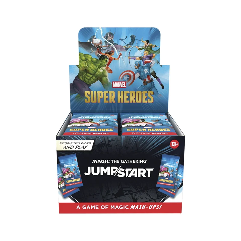 MTG - Boîte de 24 Boosters Jumpstart - Marvel Super Heroes