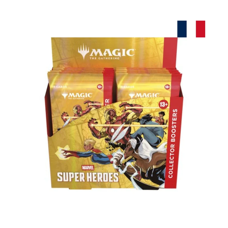 MTG - Boite de 12 Boosters Collector - Marvel Super Heroes