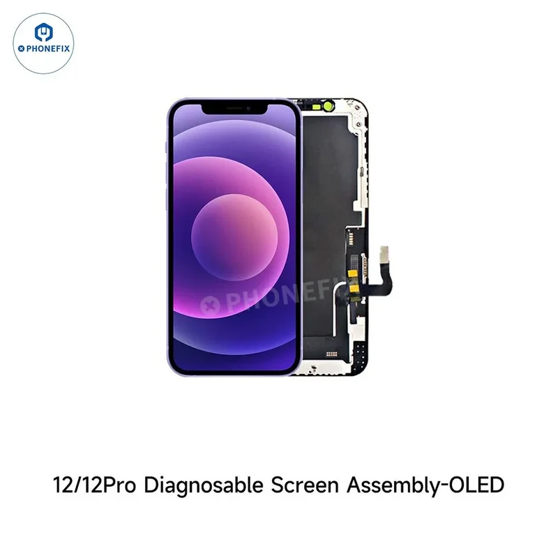 Écran OLED de diagnostic JCID pour iPhone 12-16, aucun transfert de circuit intégré requis