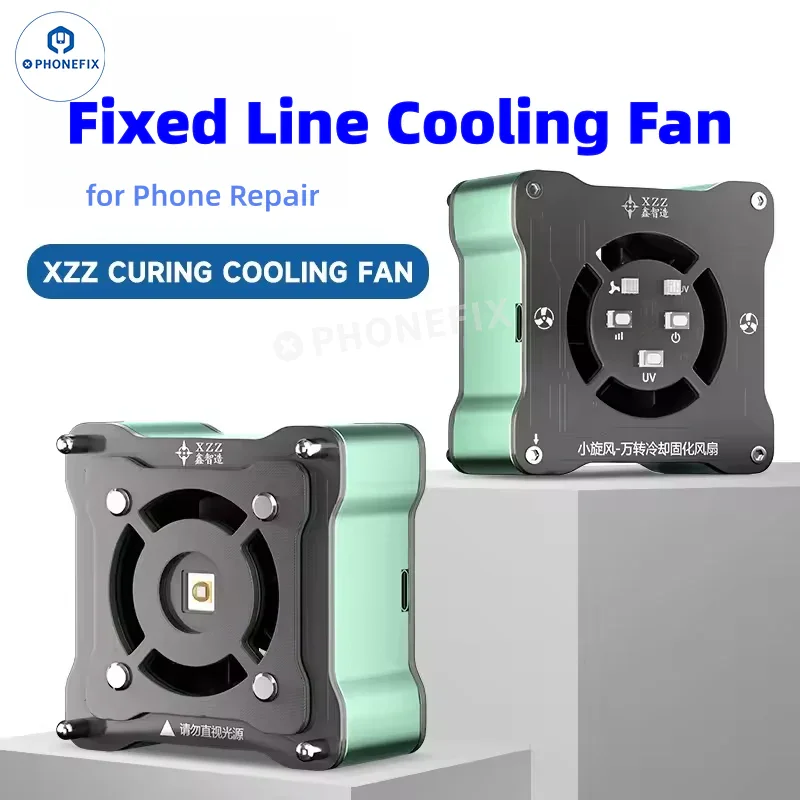 Masque de soudure à polymérisation UV et ventilateur de refroidissement XZZ 3W 2 en 1