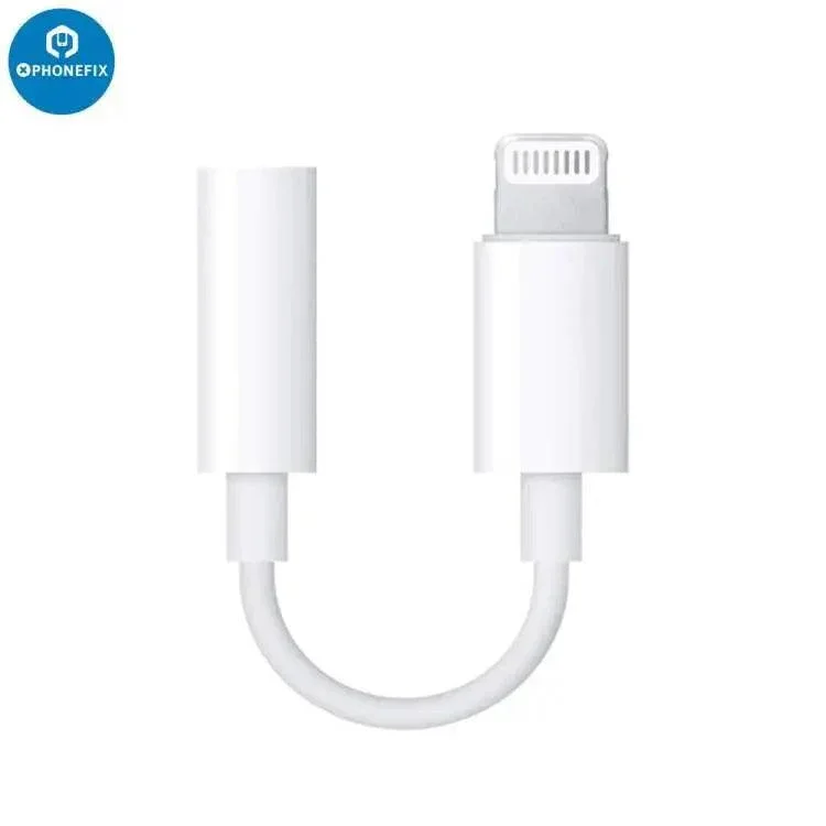 Pour adaptateur Apple Lightning vers prise casque 3.5 mm