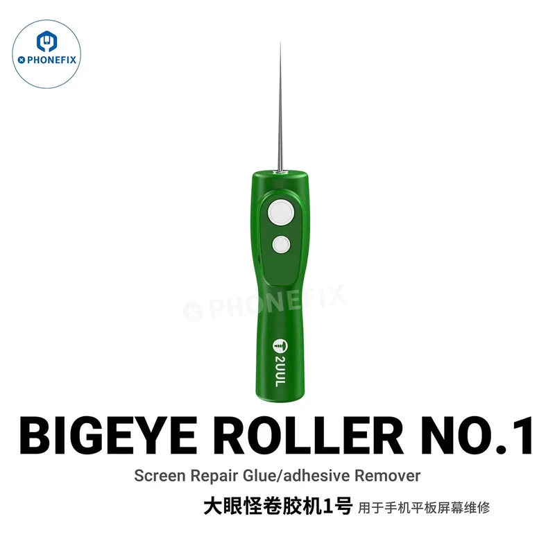 Rouleau Bigeye 2UUL pour dissolvant de colle OCA pour la réparation d'écrans de tablettes/téléphones