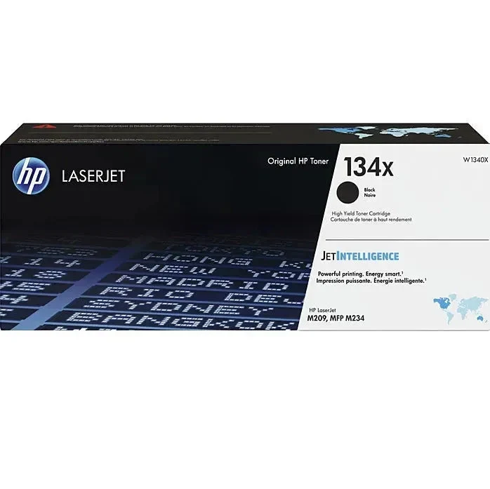 HP 134X Toner Ink Cartridge High Yield Black W1340X Genuine Original M209 M234