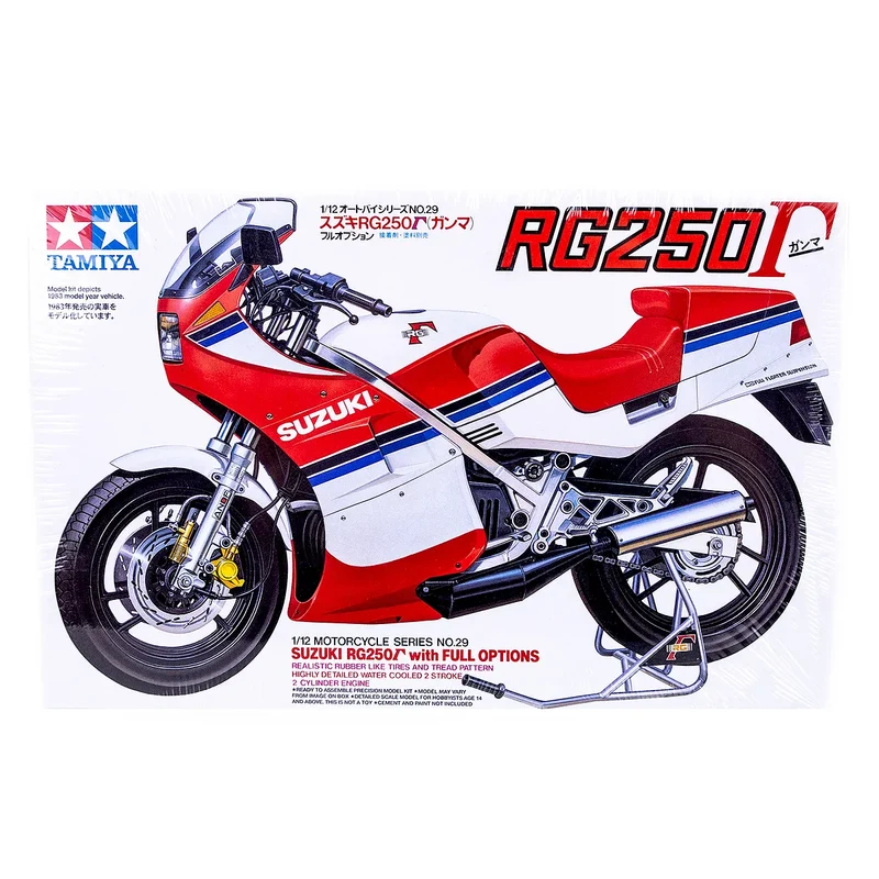 Tamiya 1/12 Suzuki RG250 Gamma Motorcycle Model Kit