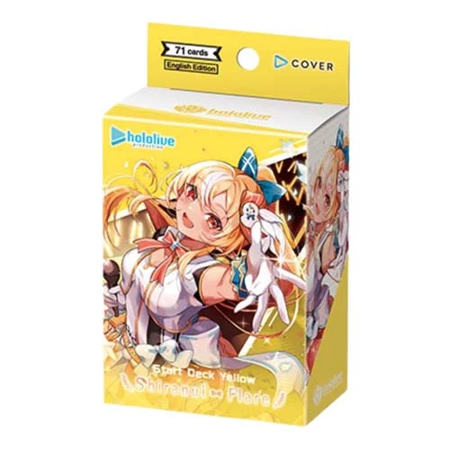Bushiroad hololive OFFICIAL CARD GAME hSD07e Shiranui Flare Start Deck Yellow