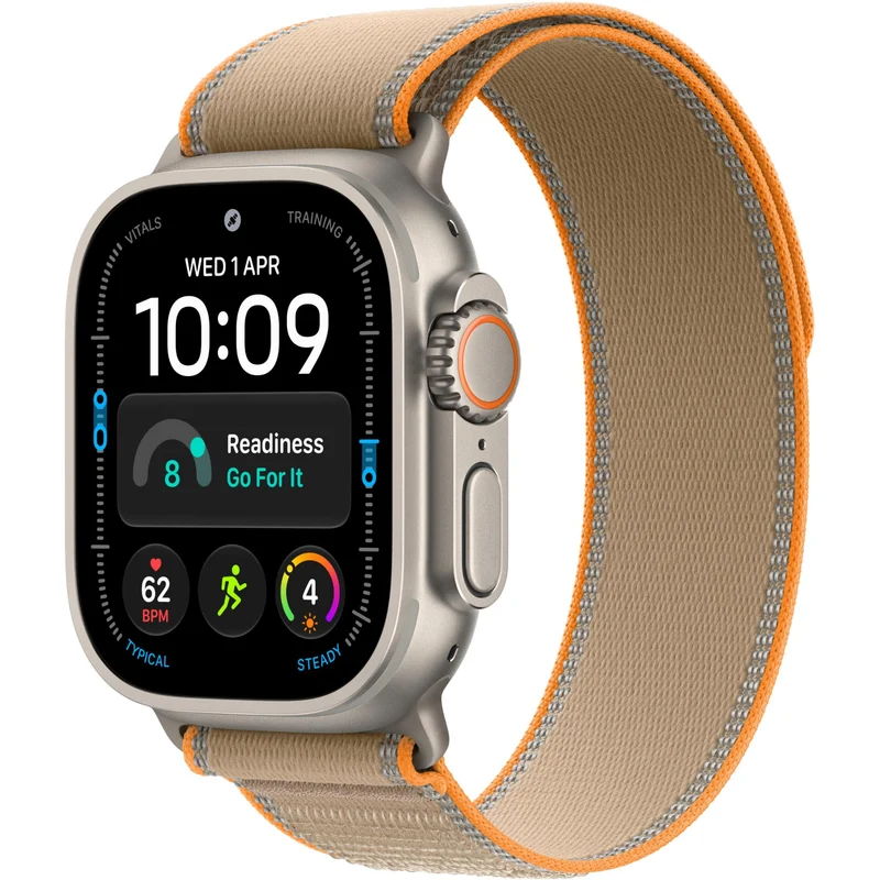 Apple Watch Ultra 4 49mm Natural Titanium Case GPS + Cellular Sand Trail Loop (M/L)